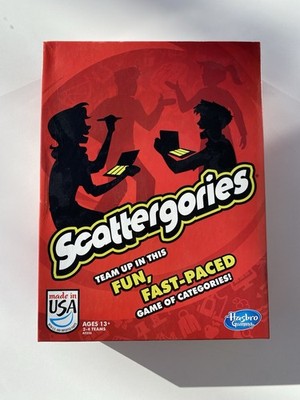 Hasbro Scattergories Board Game 2013 Edition