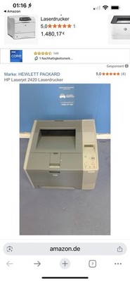 HEWLETT PACKARD 2420 Laserdrucker