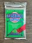 One (1) Pack 1990 Upper Deck MLB Baseball Cards Sealed Unopened Wax Pack