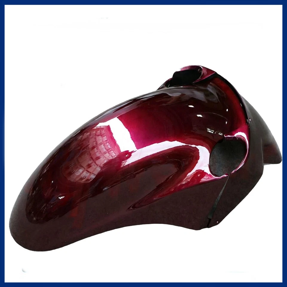 Ajuste para Kawasaki ZZR1100 ZX-11 1993-2001 Guardabarros delantero Guardabarros Carenado Parte Foto 2 de 2