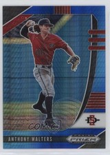 2020 Panini Prizm Draft Picks Blue & Carolina Hyper Anthony Walters #PDP91 1u6