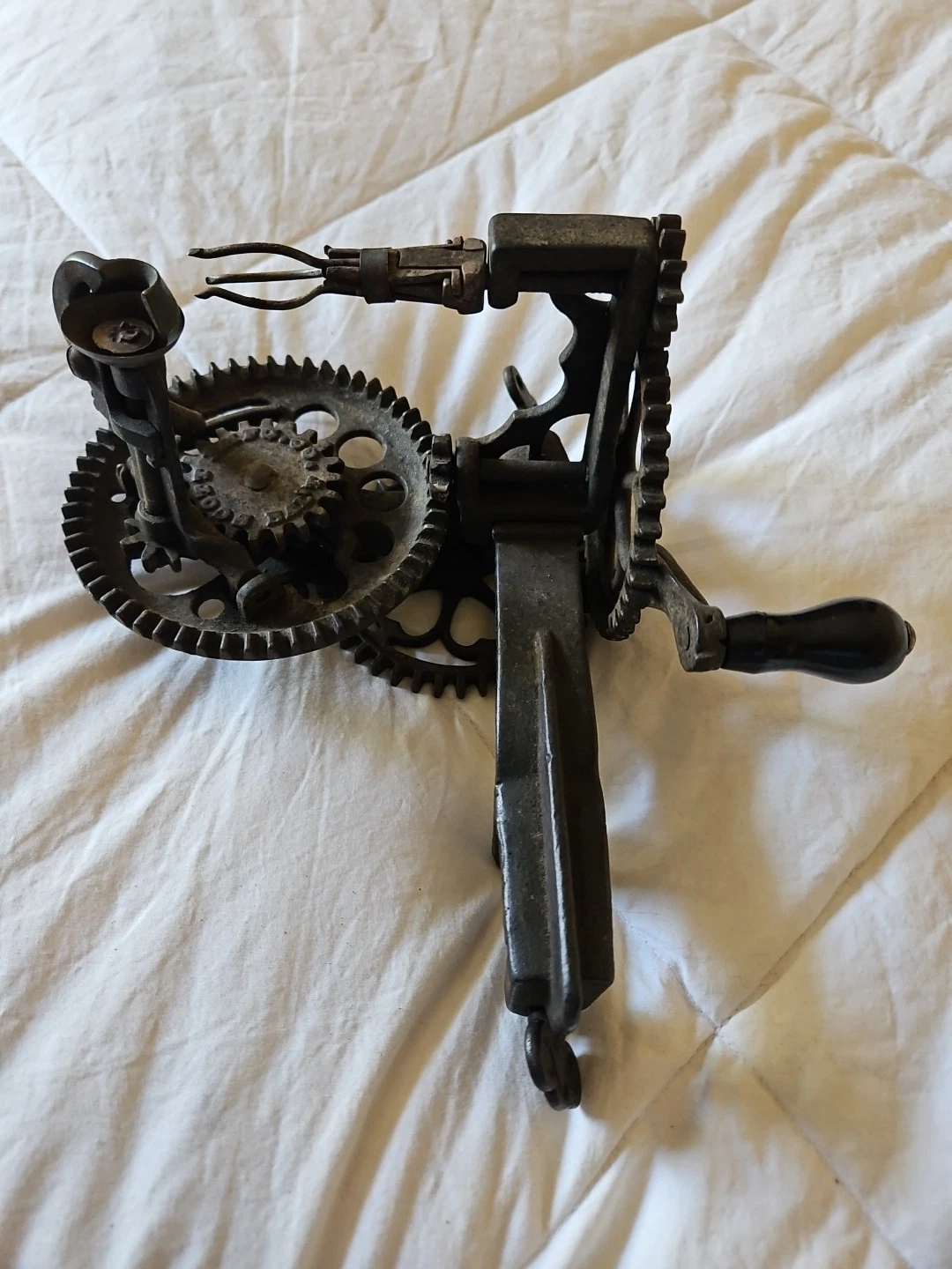 Scott Peach Peeler Kitchen Farm Hand Crank Cast Iron Apple Baltimore