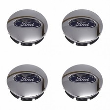Set Of 4 New Oem 2006-2019 Ford Focus Fusion Taurus Center Flex Wheel Cap Chrome Set Of 4 New Oem 2006-2019 Ford Focus Fusion Taurus Center Flex Wheel Cap Chrome