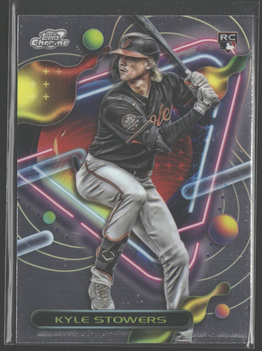 2023 Topps Chrome Cosmic #40 Kyle Stowers
