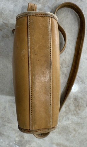 Vintage COACH #9997 Legacy Genuine Leather Crossbody Bag USA RARE Camel Color - Bild 7 von 7