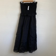 J Crew Ravenna dress in ramie Small Black