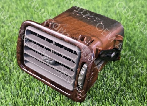 Toyota Corolla Ae111 Ae112 1998-2000 Wood Grain Climate Control Air vents Oem - Picture 21 of 24