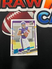 Jaren Hall Rated Rookie RC 2023 Donruss Football Card #367 Minnesota Vikings. rookie card picture