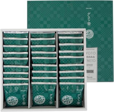 Matcha Langue de Chat 18, 27, 36, 48 pieces Kyoto Veneto Gracha