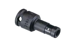 Genius Tools 1/2'' Dr. 1/4'' Hex Shank Impact Bit Holder, 41mmL (CR-Mo) - 464108