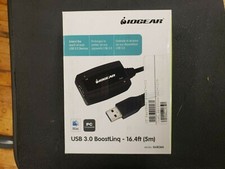 NEW, IOGEAR, GUE305, 16.4ft USB 3.0 BoostLinq Cable