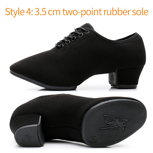Latin Dance Shoes Salsa Girls Woman Modern Ballroom Dance Shoes 3.5/5cm Oxford - Picture 10 of 31