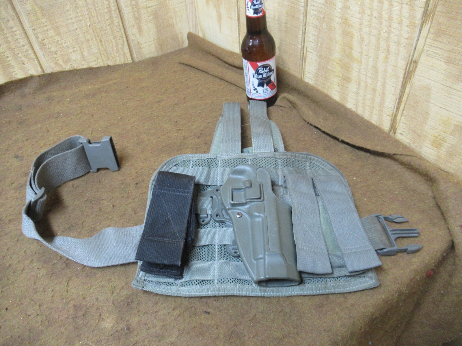 Spec.Ops.,Drop leg Holster-Ammo belt,fits92,96 Beretta,USA~GD+🤠🤠🤠PH1.7.23RL