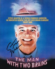 STEVE MARTIN signed autograph 20x25cm WITH TWO BRAINS in person autograph ACOA