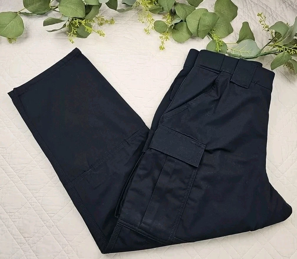5.11 Tactical Series Men's Blue Straight Leg Cargo Pants Size 31.5 -35 x 28.5