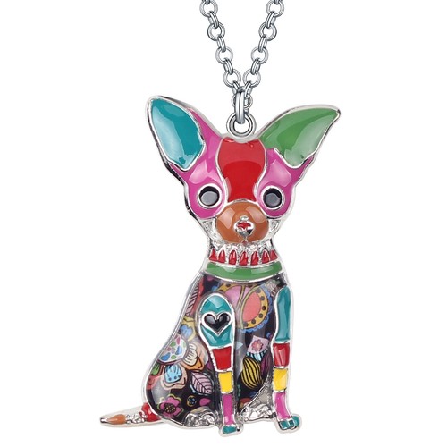 WEVENI Cute Poodle Dog Necklace - Zinc Alloy Pet Charm Pendant For Women Girls, Hypoallergenic Jewelry Gift - View #10