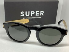 RetroSuperFuture VXI Boy Francis Black Frame Size 46mm Sunglasses NIB