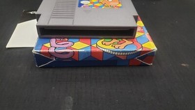 CIB Q BERT Q*BERT NINTENDO NES VIDEO GAME COMPLETE IN BOX W/ PROTECTOR CASE