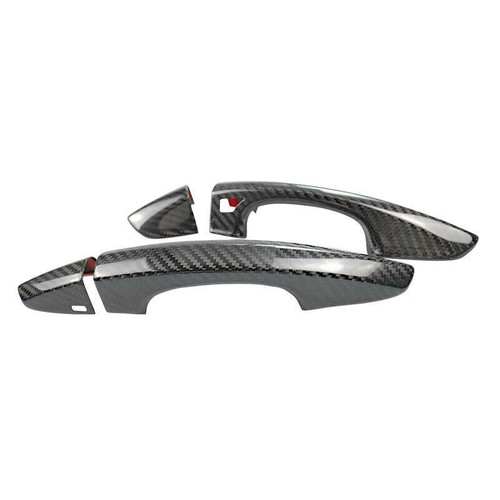 For Honda Civic 2016-2019 2020 Glossy black Outside Smart Door Handle Cover Trim | UK