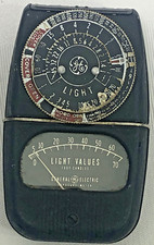 vintage General Electric Model 8DW58Y41 Light Exposure Meter