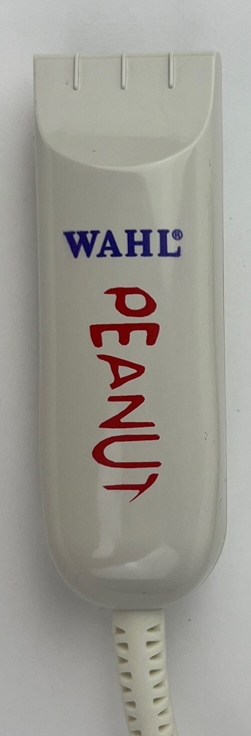 Wahl Professional Classic Peanut Clipper/Trimmer - White - Open Box Oil Leaked