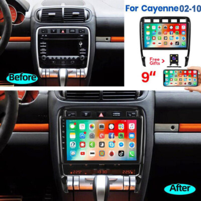 Android 12.0 Car Stereo Radio GPS Sat Navi WIFI BT For Porsche Cayenne 2002-2010