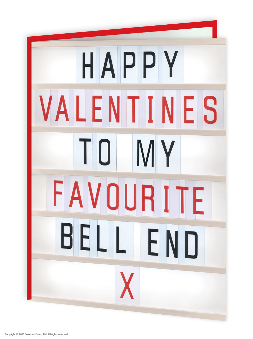 Rude Valentines Day Card Funny Cheeky Comedy Boyfriend Girlfriend Husband Wife