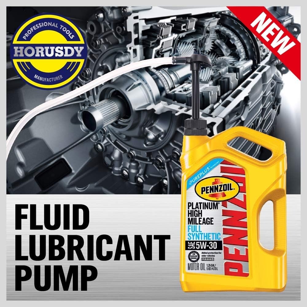 Fluid Transfer Pump Dispenser Quart Gallon Lubricant Liquid Oil Transmission