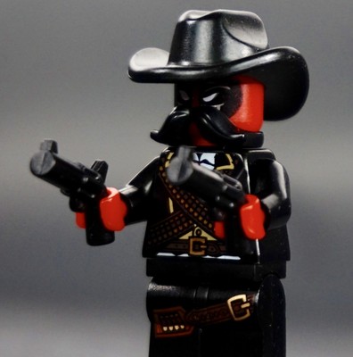 lego cowboy deadpool