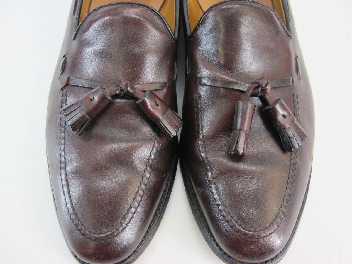 NEW Allen Edmonds Grayson Merlot Tassel Loafers 11 D NEW Allen Edmonds Grayson Merlot Tassel | Mercari main image 3