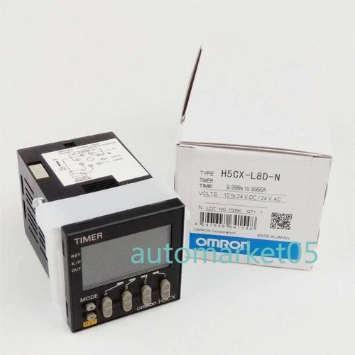 1PCS H5CX-L8D-N   New Omron Timer Unit  H5CX L8D-N