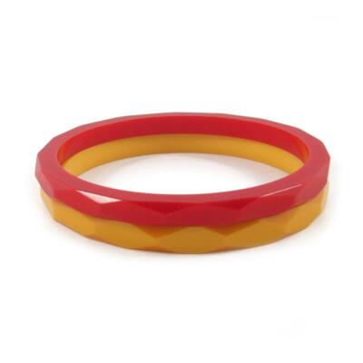 Bakelite Spacer Bangles c.1950's