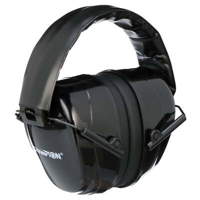 HEARING EAR PROTECTION Collapsible Black/Red
