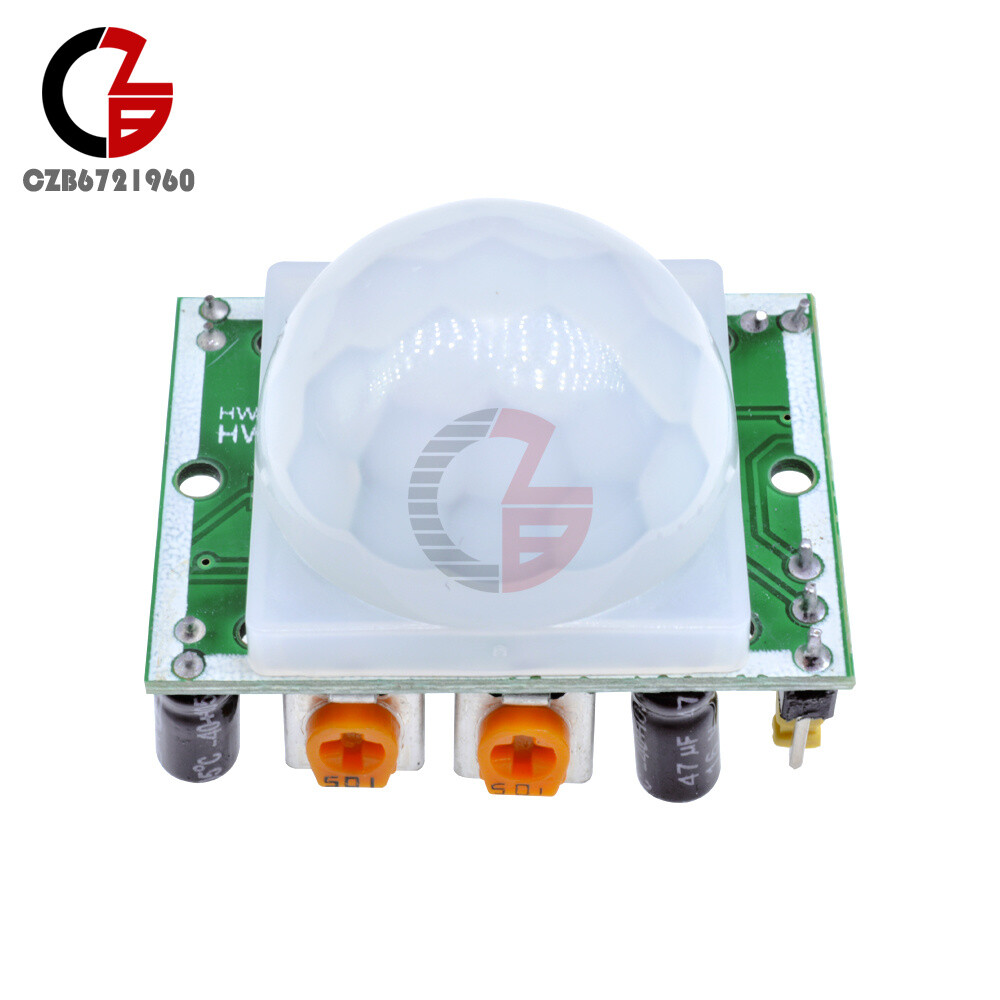 Infrared Motion Sensor Component 10 Pack Motion Sensor Modules 1X ADJUST IR Pyroelectric Infrared IR PIR ...