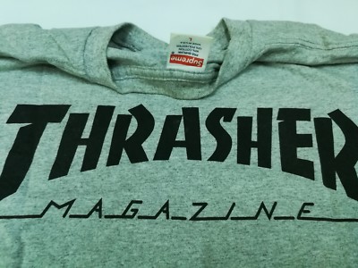 supreme x thrasher t shirt