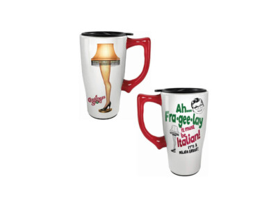 A Christmas Story 12815 Leg Lamp Ceramic Coffee Tea Travel Mug Cup 18 oz |  eBay