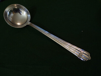 Christofle ARIA Vorleger Suppenkelle versilbert TOP !