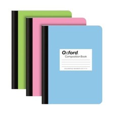 Composition Notebooks, 9-3/4 x 7-1/2 Inch School Journals, College Ruled
