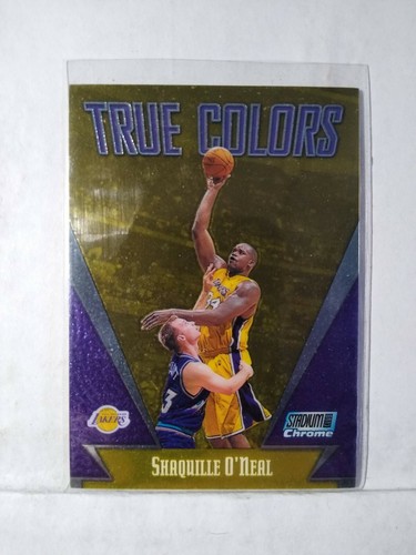 2000 Topps Stadium Club Chrome True Colors TC8 Shaquille O'Neal MINT F1957