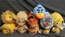 Disney Tsum Tsum Lion King Lot of 11 3.5" Mini Plush Simba Pumba Timon