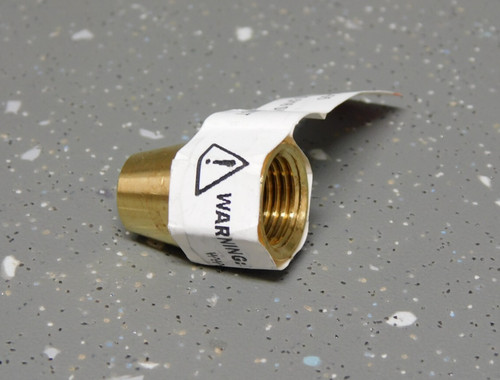 (10) Anderson Metals Brass 5/16" Short Forged Flare Nuts SAE 45 Deg Refrigerant