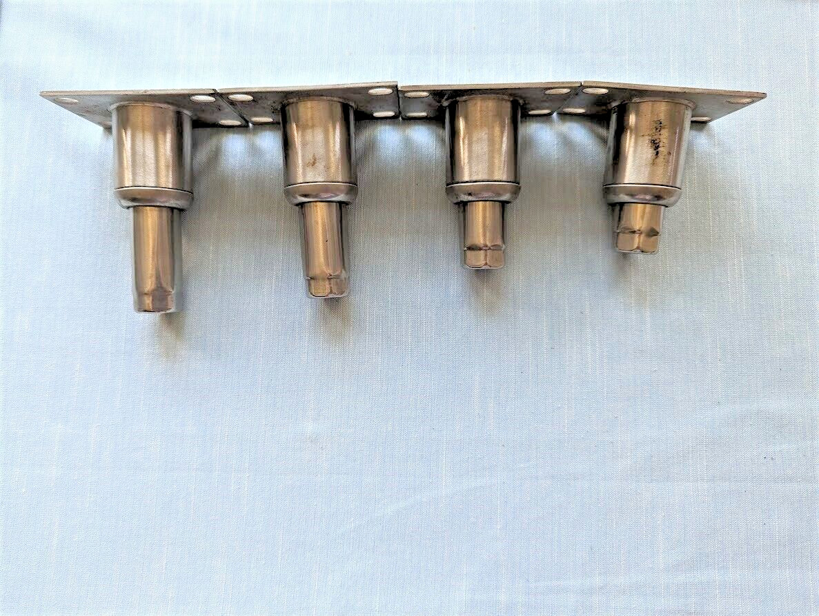 Equipment Feet, Commercial Adjustable Stainless Steel 3 1/4" - 4 3/4" (Set of 4)