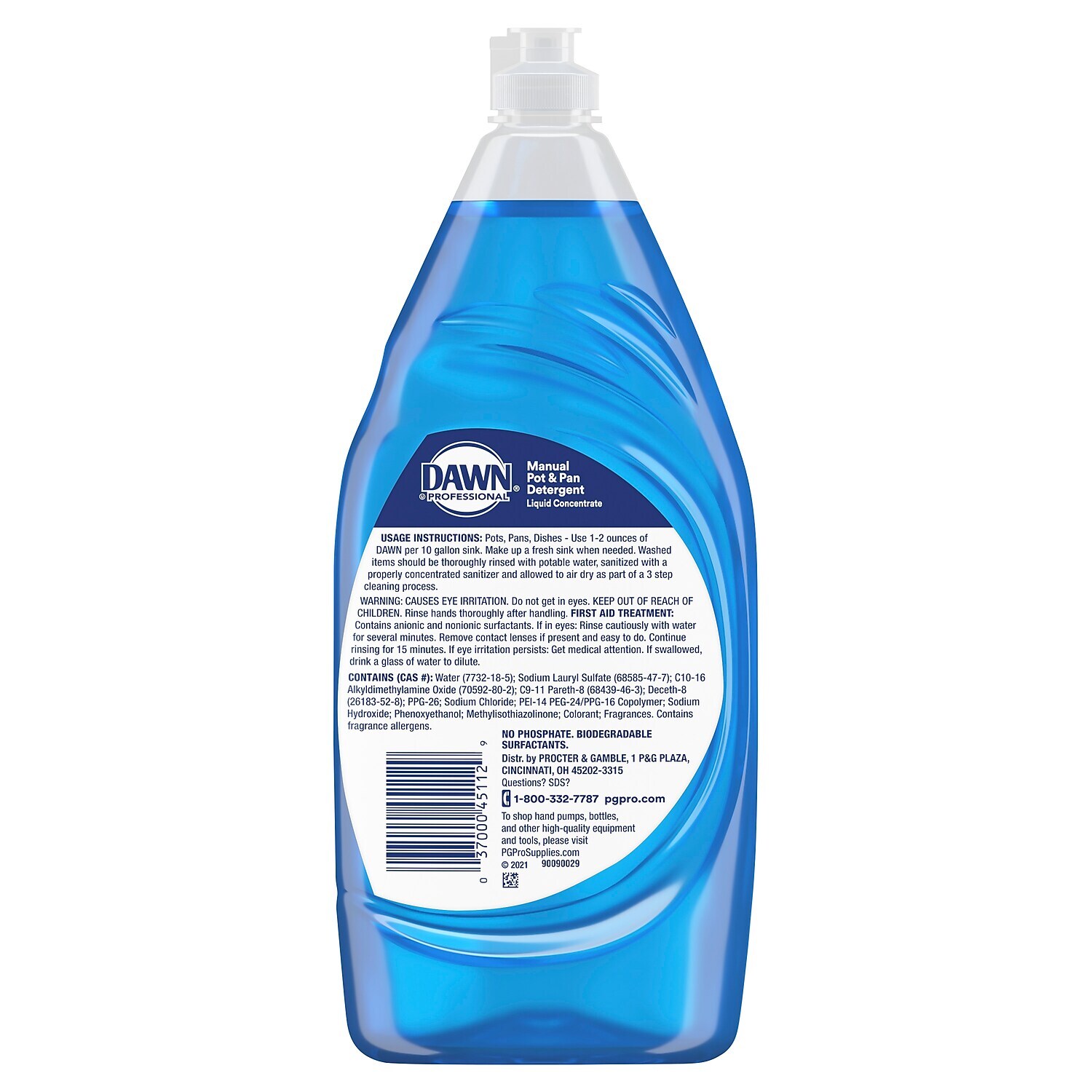 Dawn Dishwashing Liquid Original 38 oz Blue 45112EA eBay