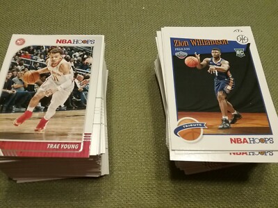 2019-20 NBA Hoops Basketball Cards Base Singles - #251 - #300 + Inserts You Pick