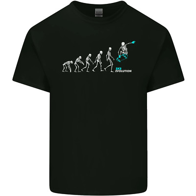 Skateboard Evolution Skateboarding Herren Maglietta Tee Top