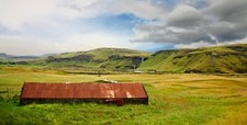 Landscape iceland nature nordic Custom Gaming Mat Desk