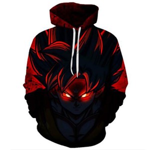 Homens Mulheres Novo Anime Dragon Ball Z Goku Preto 3D moletom com capuz impressão Casual | eBay