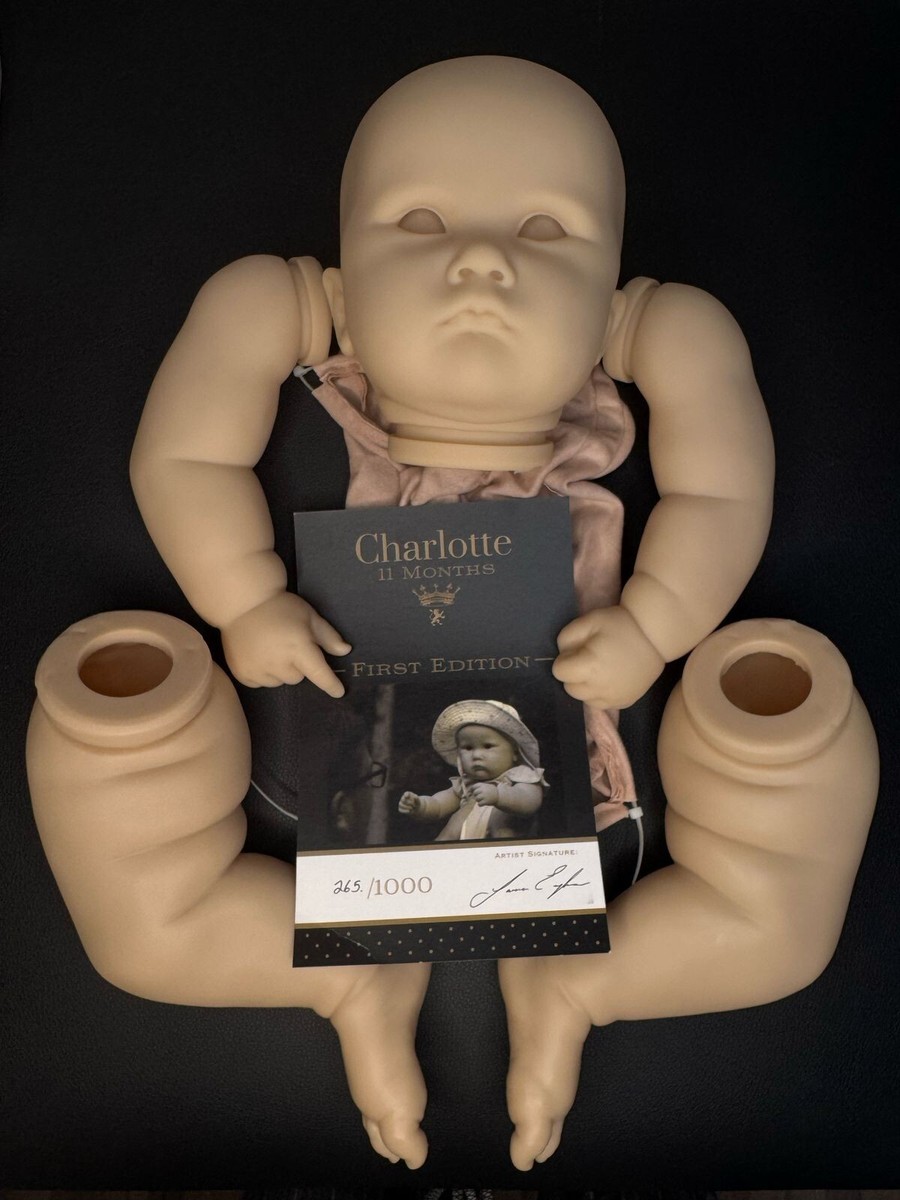 Charlotte 11 month by LLE Ltd Edition 1st Reborn Vinyl DollKit 25