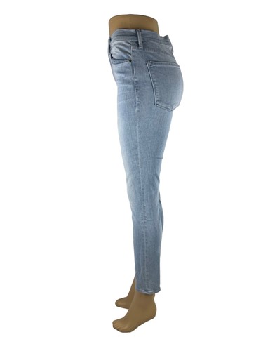 Frame Womens 31 X 27 Jeans Ali High Rise Cigarette Skinny Ankle Stretch Blue - Imagen 3 de 13