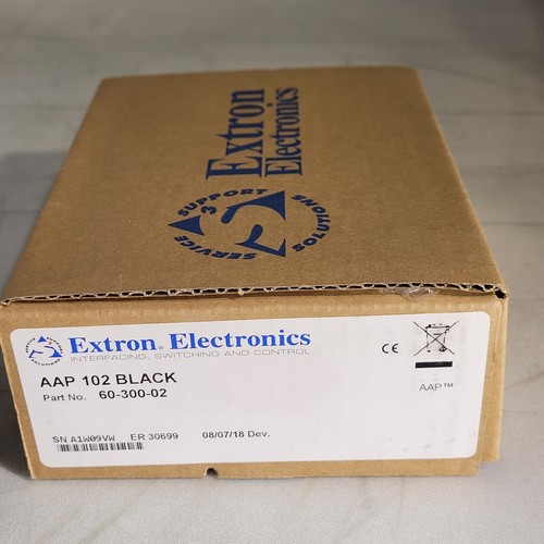 Extron Electronics AAP 102 Black Two-Gang AAP Mounting Frame 60-300-02 - Picture 8 of 9